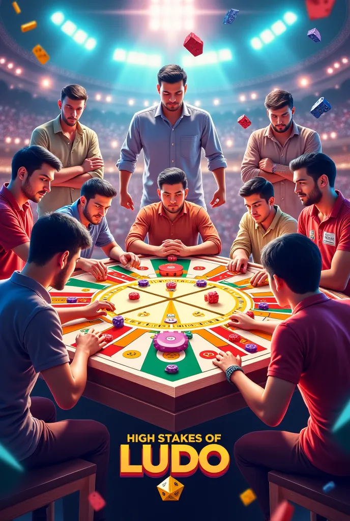 A ludo competition poster for the round of sixteen 