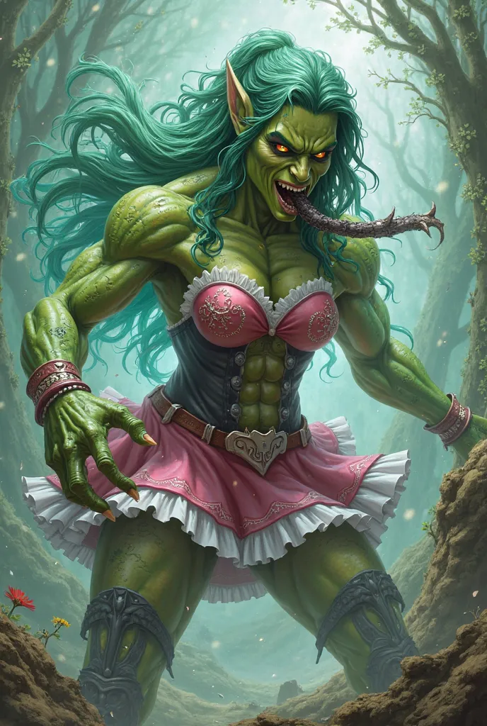 Green Orc Assassin,Slurp the Evil Evil Cure Dream、and digested it

Also, wear a Yes Pretty Cure 5 Cure Dream costume