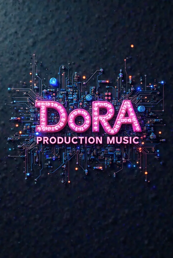 Creating the Dora Production music logo with electronics