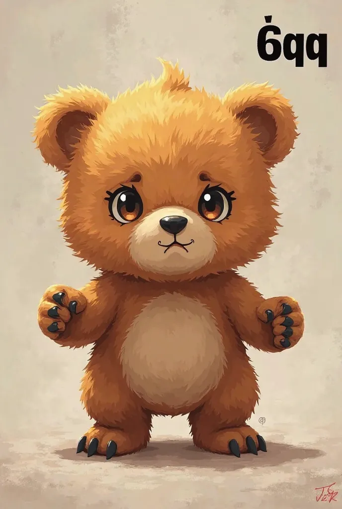 Baby bear ready to war write inside it 6QQ 