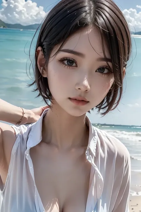 (Surreal) , (Like the picture:1.4),(Increase the resolution), (8k), (Very detailed), (Beautiful and fine details), (highest quality), (Ultra-detailed), (masterpiece), (wallpaper), (Detailed face), solo,1 girl, perfect beautiful japanese woman:1.4、19 years ...