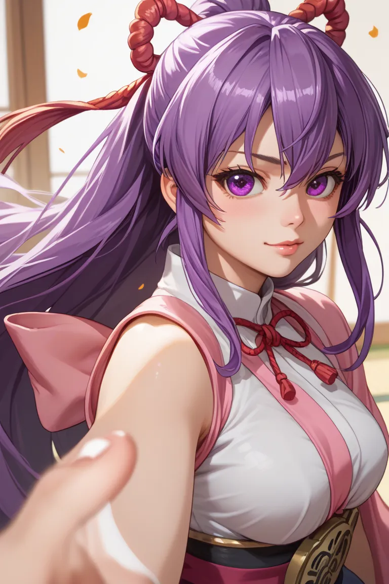 Tokugawa Ieyasu（Sengoku Otome）,Purple Hair,super long hair