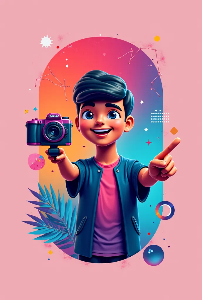 vlogging logo and poster