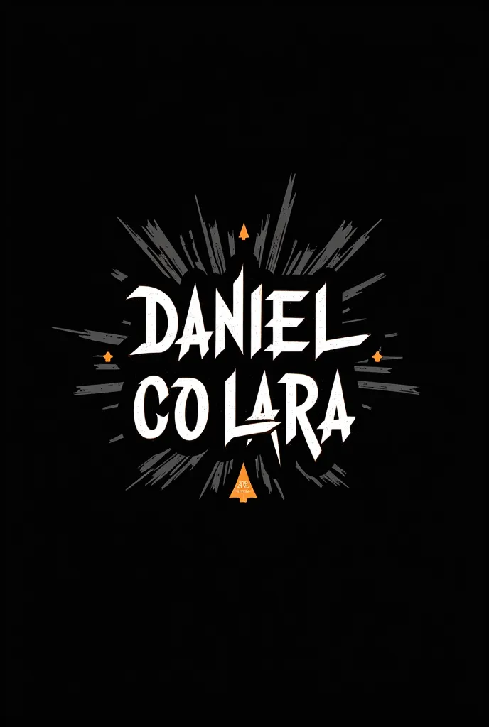 Logo of a tattoo shop with the name Daniel Lara 