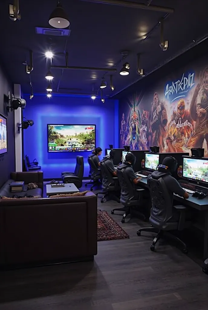 
Conversation with Gemini
Create a very simple gaming cafe with 6 gaming monitors



Google Maps

I found some gaming cafes in Bengaluru. Now, I'll check each one to see if they have at least 6 gaming monitors.
I looked for information on the number of mon...