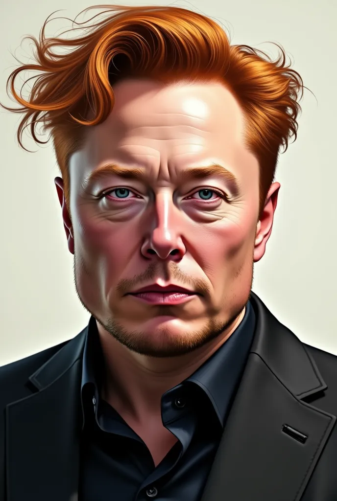 Elon musk as a ginger 