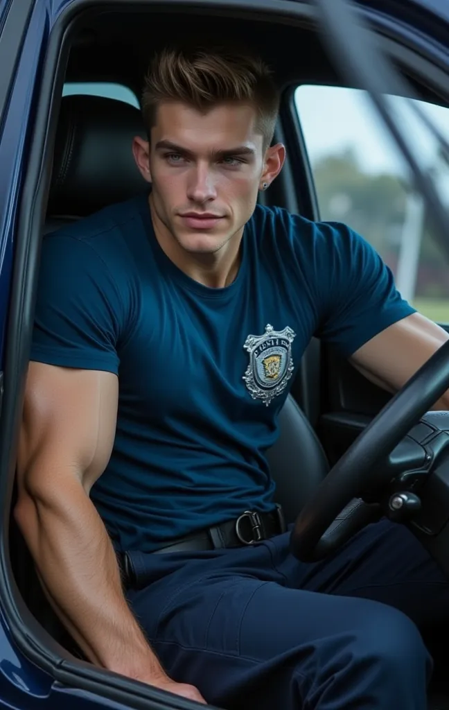 Caucasian male,   nasolabial  ,    thin lip   ,    brown-haired girl , rambut black,    athletic body ,  veins visible on the arm ,     wide chest    ,    tall body      ,  young handsome face, sharp stare , A handsome muscular man,  piercing gaze , charmi...