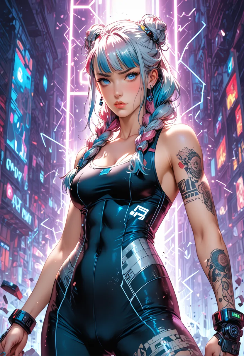 Cyberpunk Goddess