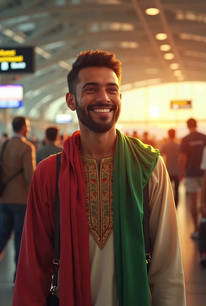 Algerian man comeback to Algeria home coming dAlgerian man comeback to Algeria home coming down at the airport
own at the airport