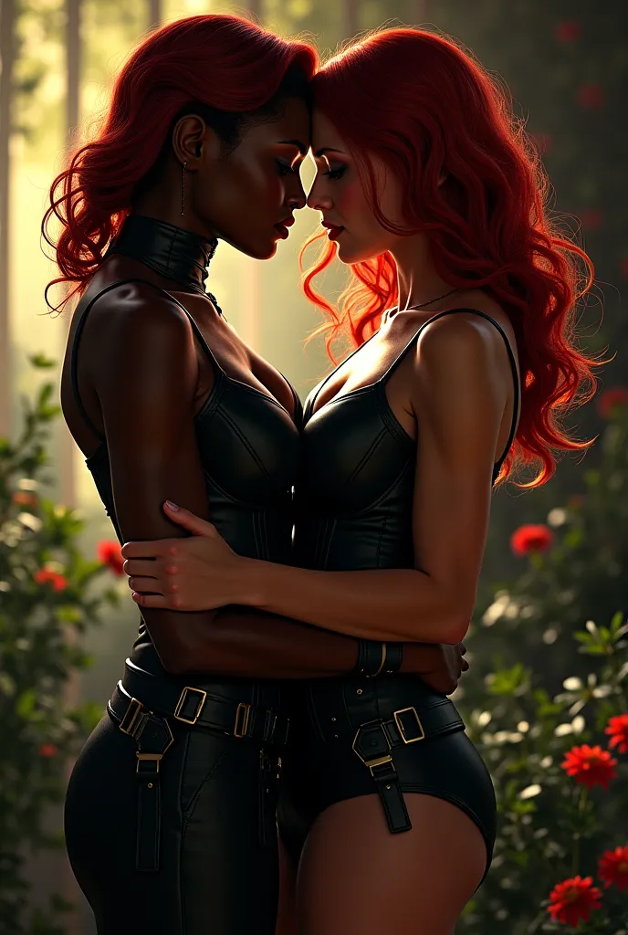 black widow qui baise une femme africaine 