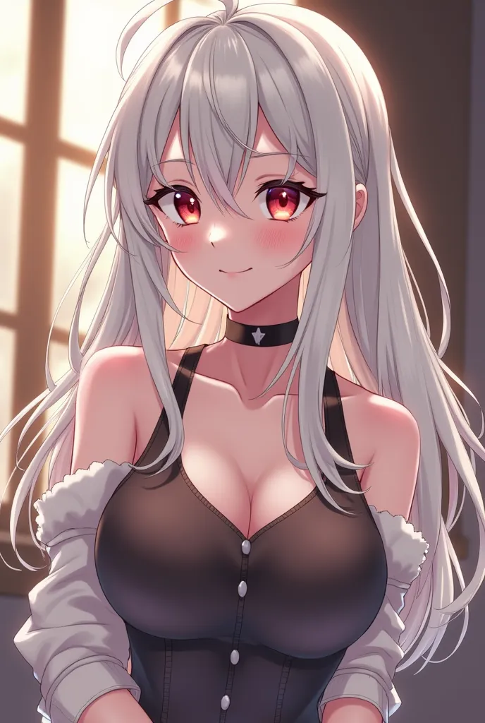 anime girl with white hair sex cum inside