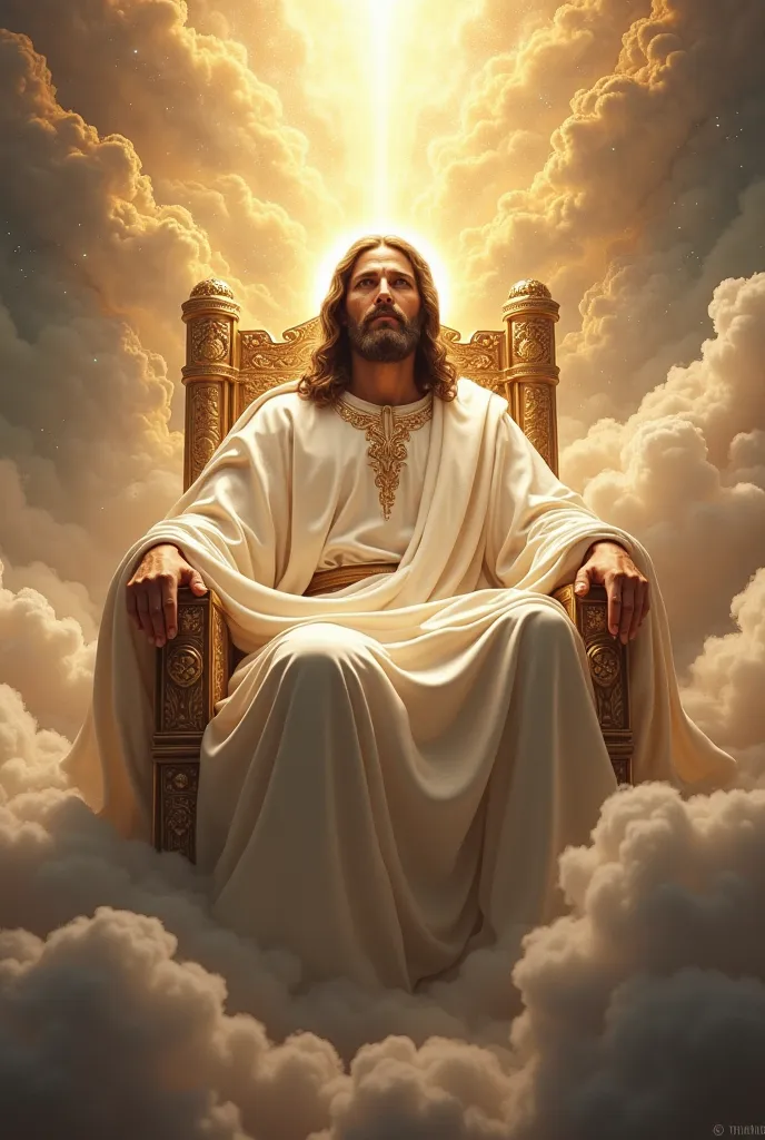 The Most Powerful Jesus Christ on the Throne in Heaven