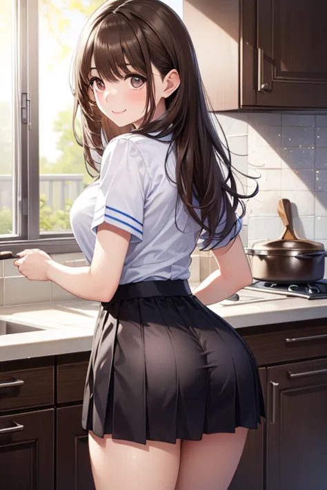 Anegasaki Nene, shiny brown hair, beautiful brown eyes, smiling face, sparkling pupils, (fine grain), highly detailed eyes, highly detailed face, highly detailed eyes,, (masterpiece:1.2, best quality), ((only1 girl)), cowboy shot,

(photorealistic:1.4, 8k)...