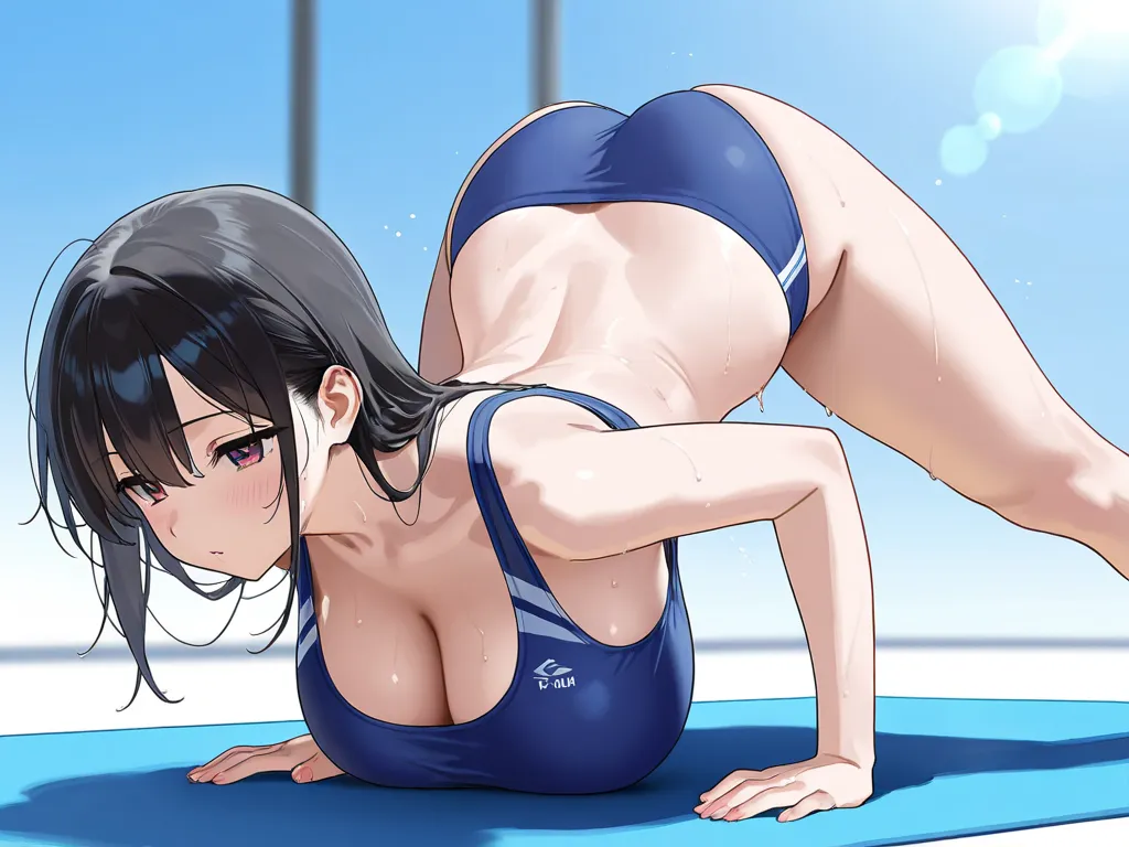 Big Breasts、Push-ups，from before