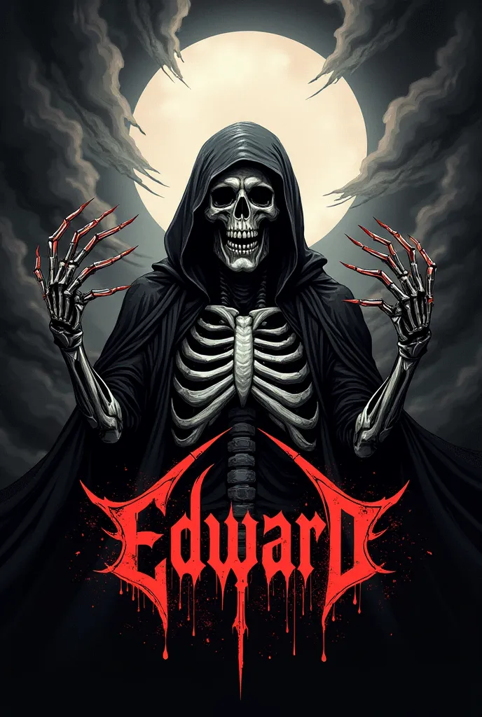 A Deathcore banda logo named "Edward"