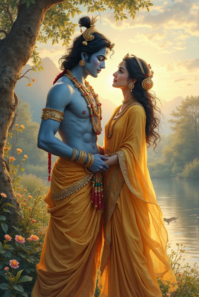 Krishna ji and radhe Pic 