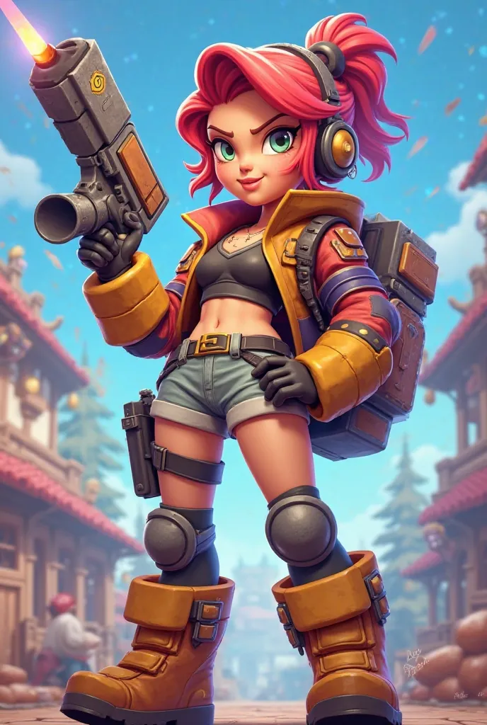  Shelly from Brawl Stars