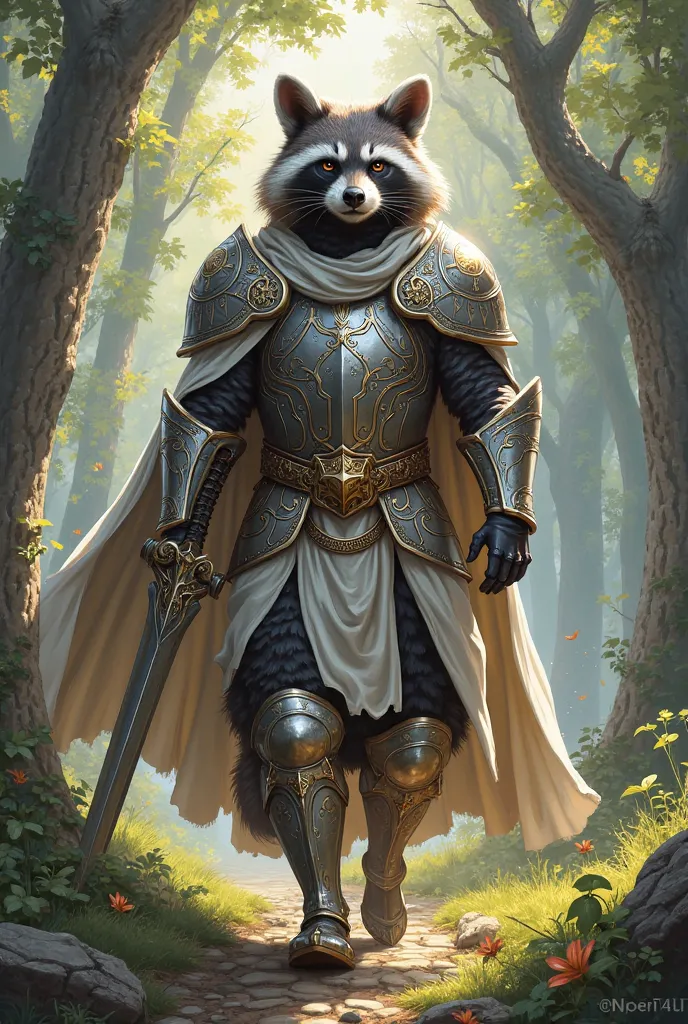 Trevous Paladin Raccoon