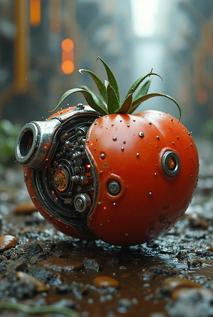 Mechanical tomato. 