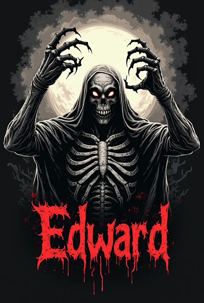 A Deathcore banda logo named "Edward"