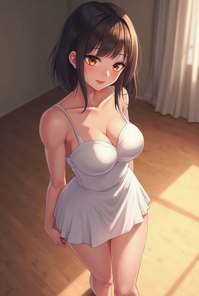 source_anime, masterpiece_quality,sexy mature women Anenomically correct, beautiful face, perfect face, Very detailed beautiful face and eyes, attractive face, detailed, Delicious facefeenures, detailed skin, Huge breasts, curvy, Volarribatuous, Wide hips,...