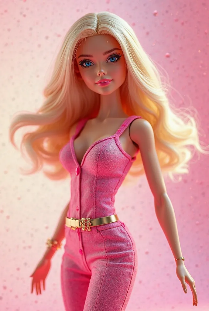 A Barbie doll 