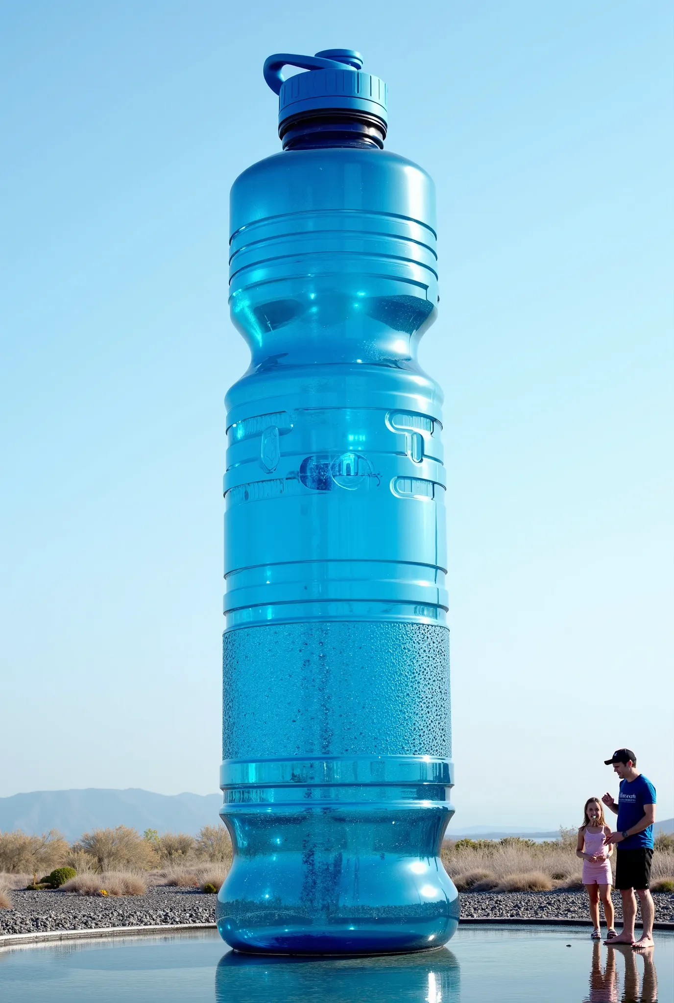 Behold the Colossal Aqua Monument!

Introducing the TitanHydra™ Mega Bottle—a water bottle of legendary proportions, towering as high as the Ziggurat of Ur itself! Designed for those who think big, drink big, and dare to defy limits.

Watch as the crowd st...