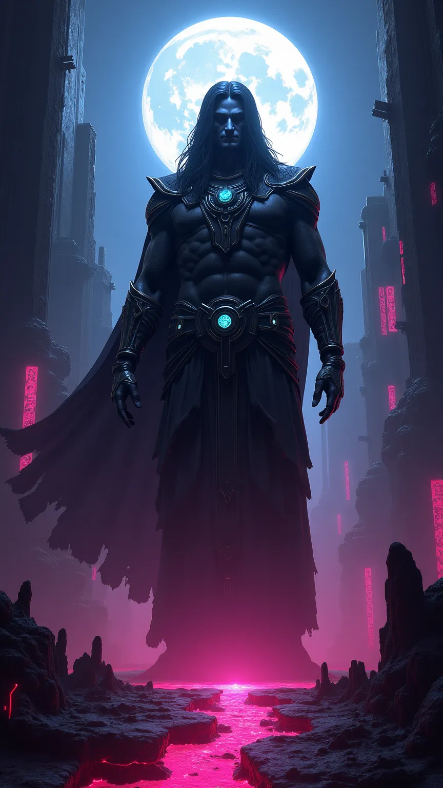 Hades cyberpunk neon 