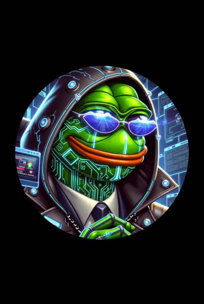 Can you animate this photo without changing any of the features of the Pepe frog?  Can you make it move perhaps in a mysterious way?

