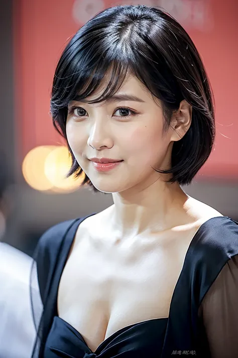 black hair short hair、Age 35、I can see my cleavage、 woman dressed in white , Closeup of Tsuyu , Beautiful Korean Woman Wearing Black Hair, Gorgeous Young Korean Women, Cute Korean Actresses,  Nam Jae-yeon, Korean idol portraits,  Jung Hwa-choi , beautiful ...