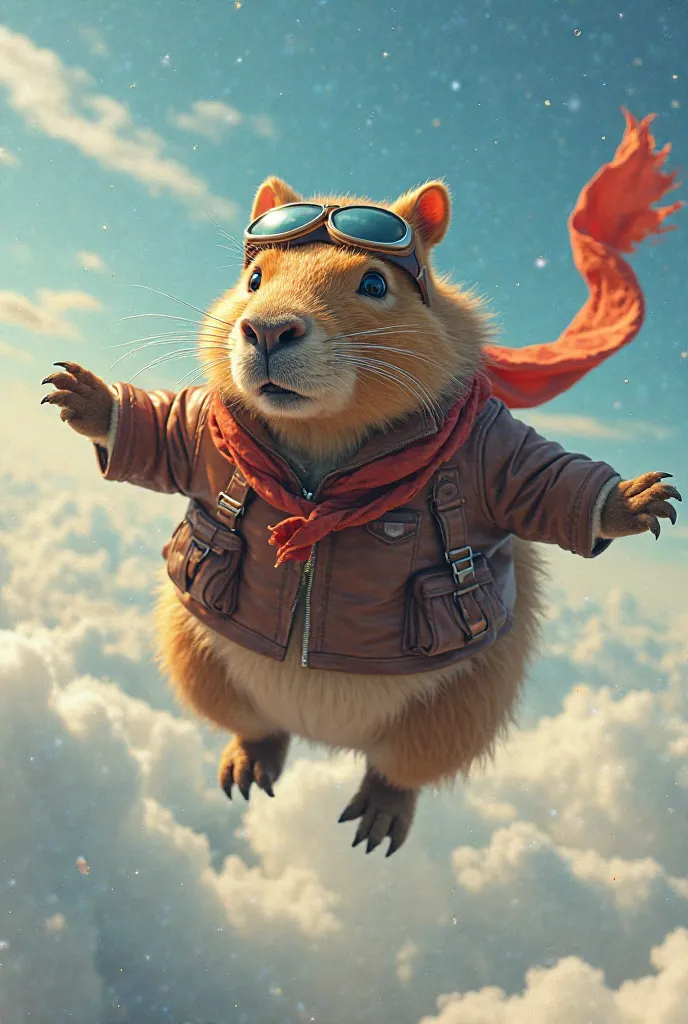 Capybara aviator