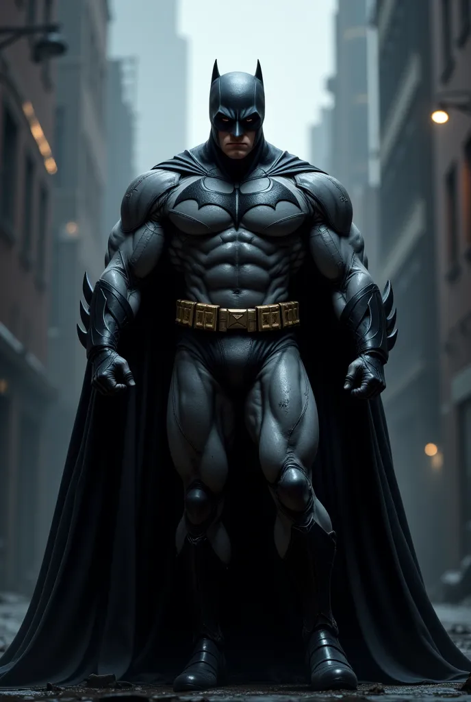 Handsome, tall and muscular Batman 