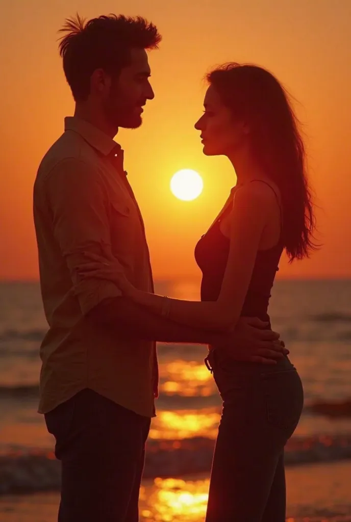 Make an image for the cover of a song that has a title "The love for your hips" crockpot with the following characteristics. 1. silhouette: A silhouette of a couple embracing, with a focus on the hips, could transmit the connection and love you feel.

2. n...