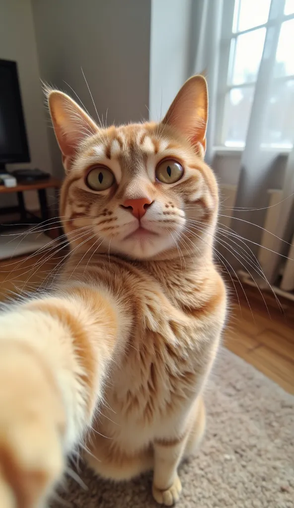 Cat selfie