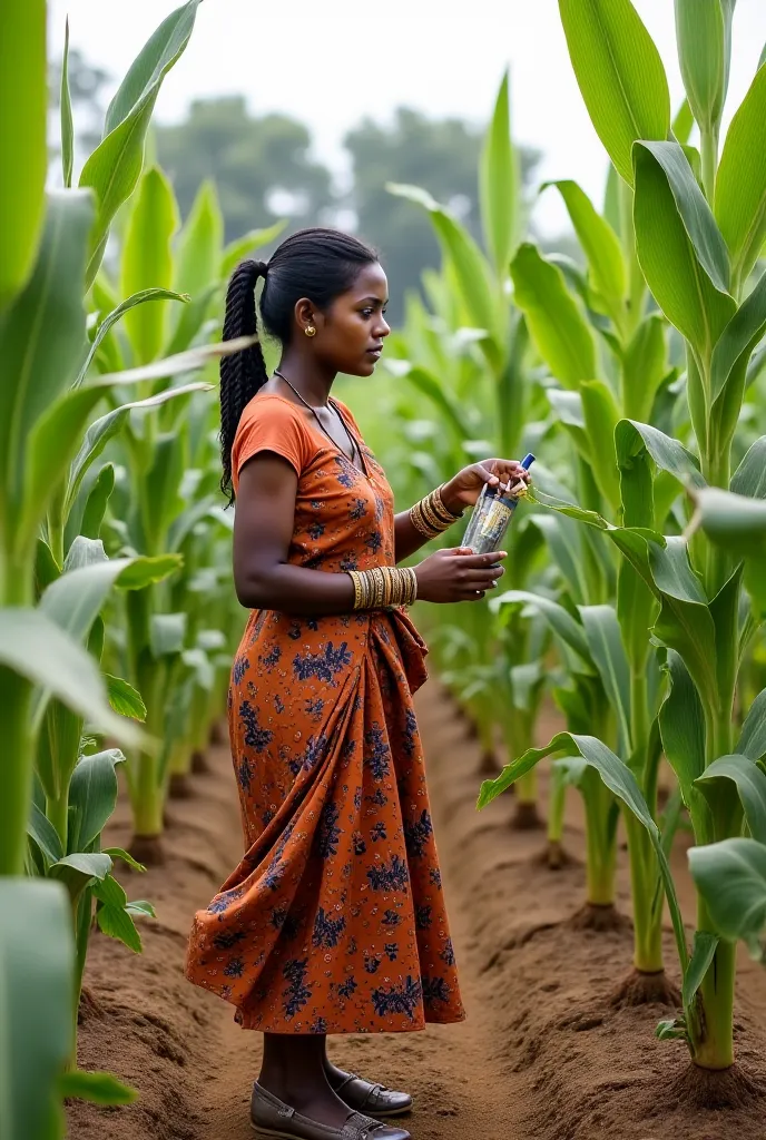 Within a few months, Gori's hard work began to color. The green crop in the field began to flourish. The long maize plants, golden earrings and vegetables were reporting prosperity everywhere. Gori was very happy that she would soon get the fruits of her h...