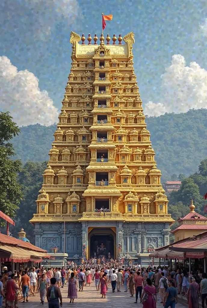 Venkateswara Temple is a landmark Vaishnavite temple situated in the hill town of Tirumala at Tirupati in Chittoor district of Andhra Pradesh, India. The Temple is dedicated to Lord Sri Venkateswara, an incarnation of Vishnu, who is believed to have appear...