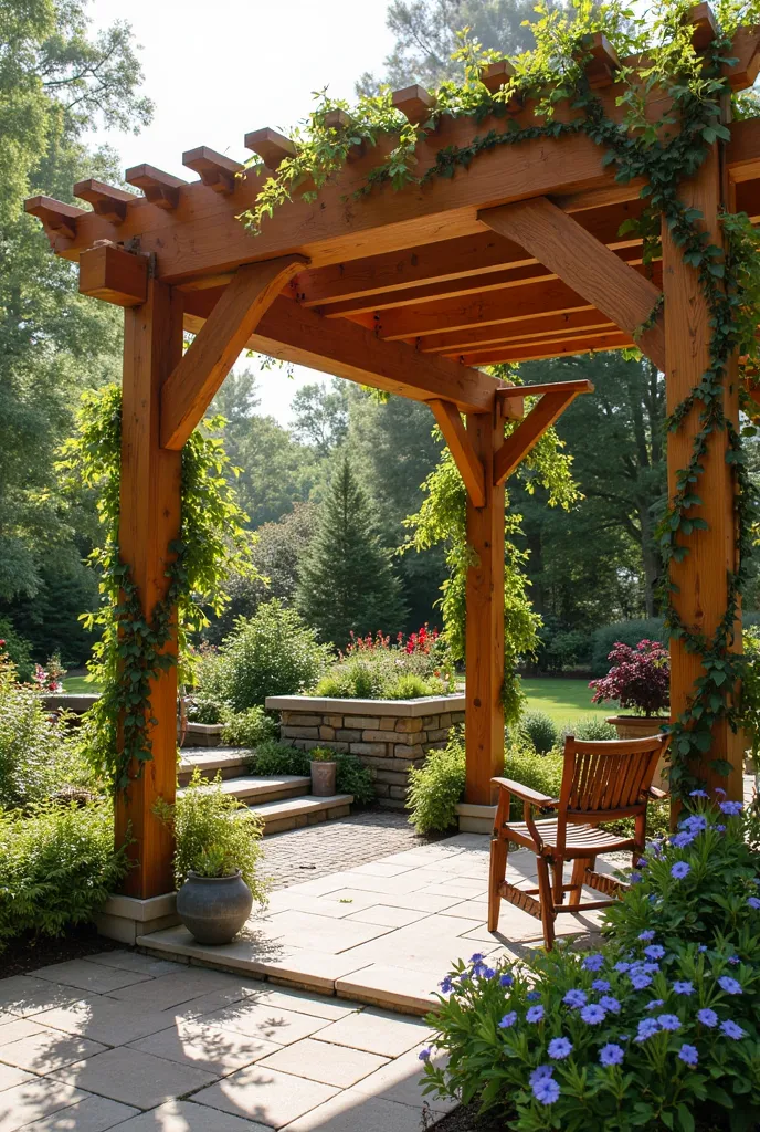 Create a pergola