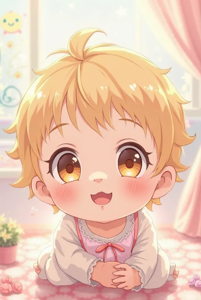 Baby girl anime cute