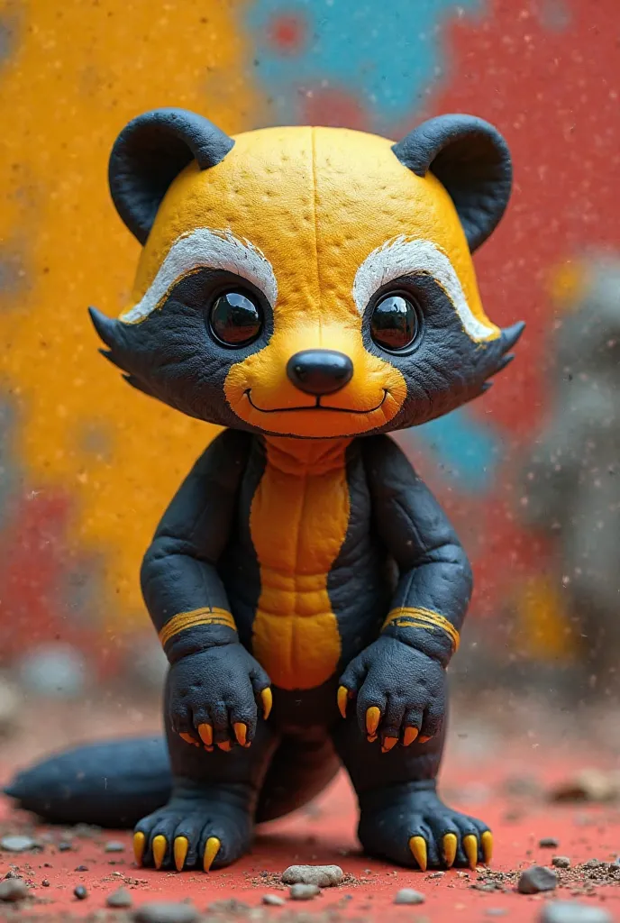 Honey badger for art toy which is fearless, and creative color like famous art toy now related to Nike