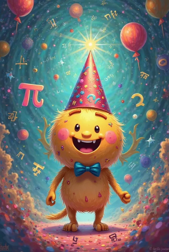 Postcard on the topic "Birthday of the number Pi", add some interesting facts about the number Pi