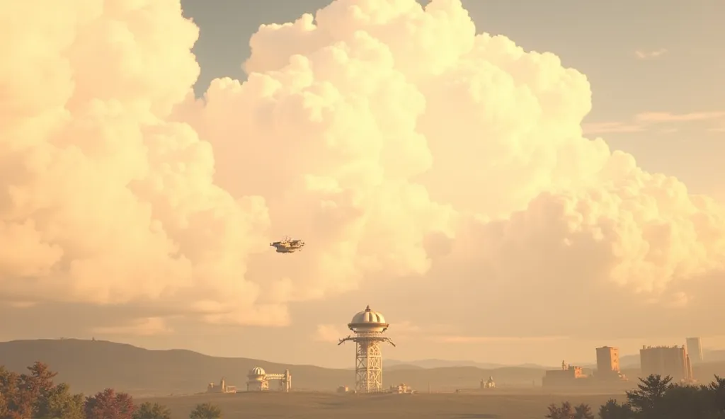 Make a sky texture for a game in the style of this picture