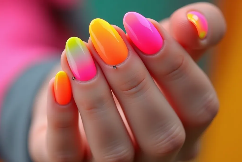 Spring Neon Nails: A Nod to Brave Color