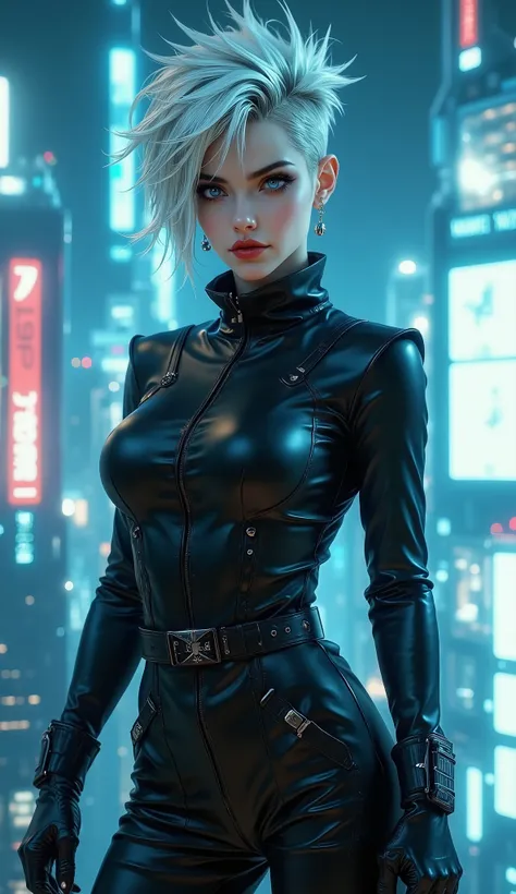 score_9, score_8_up, score_7_up, (by jailbird:1.5), (by kittydee:1.5), (by zummeng:1.5), masterpiece, best quality, (solo),
1girl, expressive eyes, feminine eyes, perfect face, grey eyes, (white hair:1.5), (punk style hair), (asymmetrical haircut), mediu...
