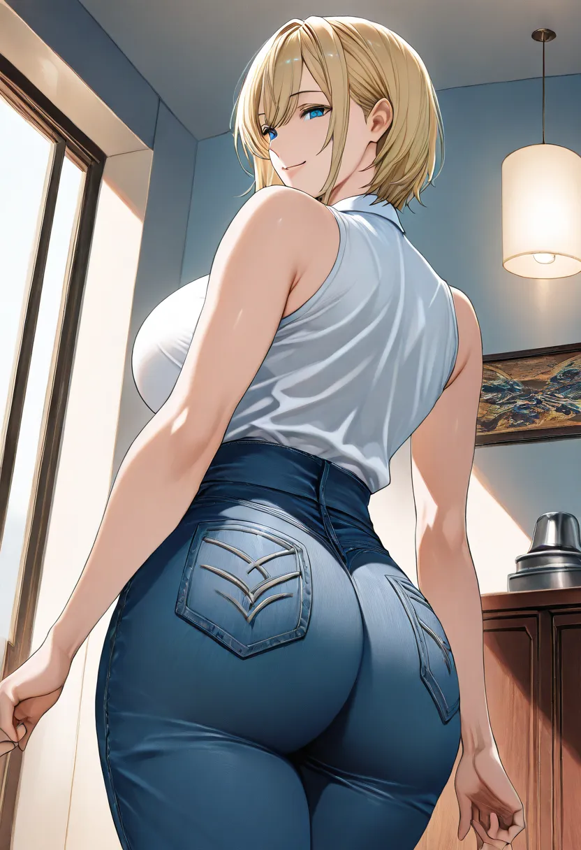 score_9, score_8_up, score_7_up, score_6_up, super realistic taste depiction, Ultra high definition so high definition that you can see the fibers of the clothing, woman, womanのバックショットを全身撮影, super huge breasts,  Slim waist, curvilinear,  round and shaped a...