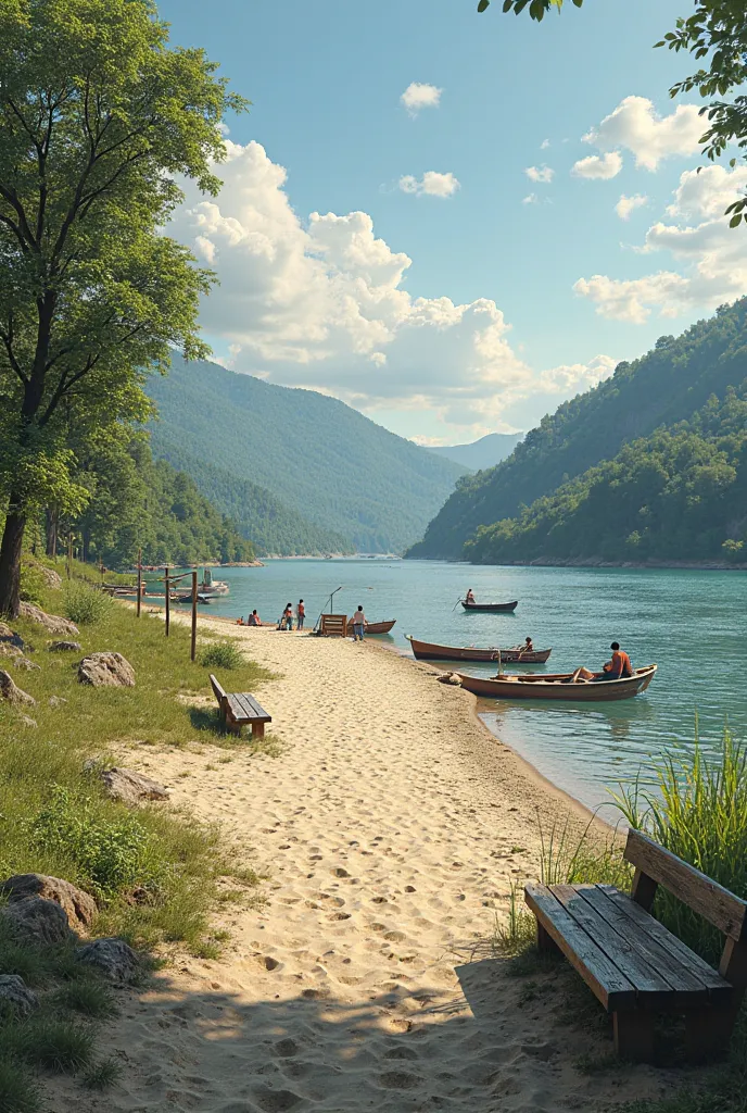 Create a Vadul lui Voda beach (Moldavian)