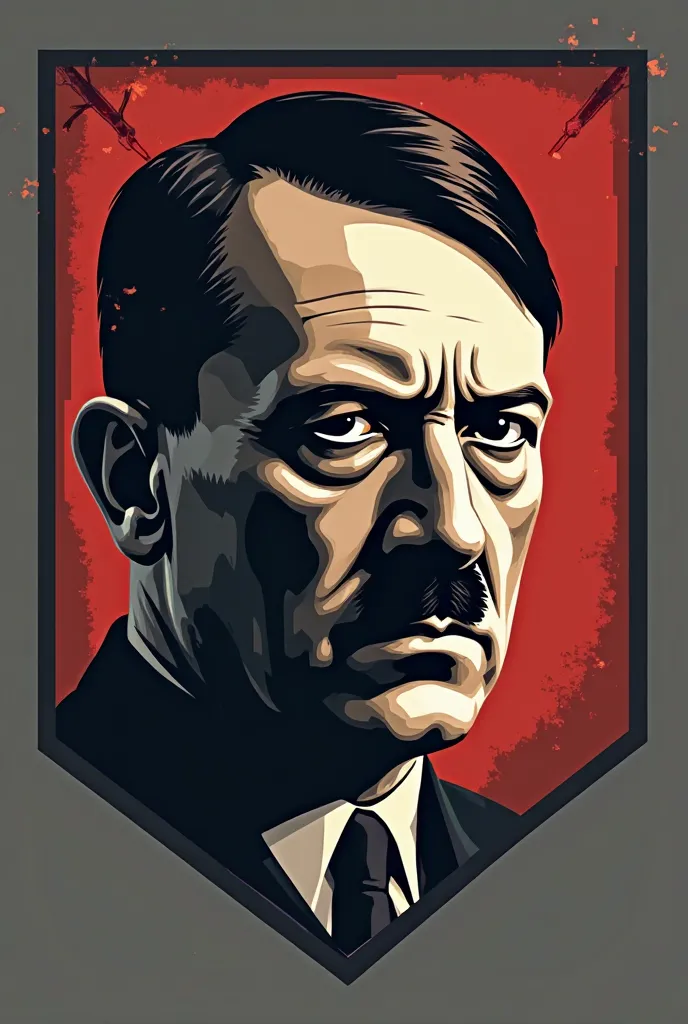 Watsapp group logo with Hitler 