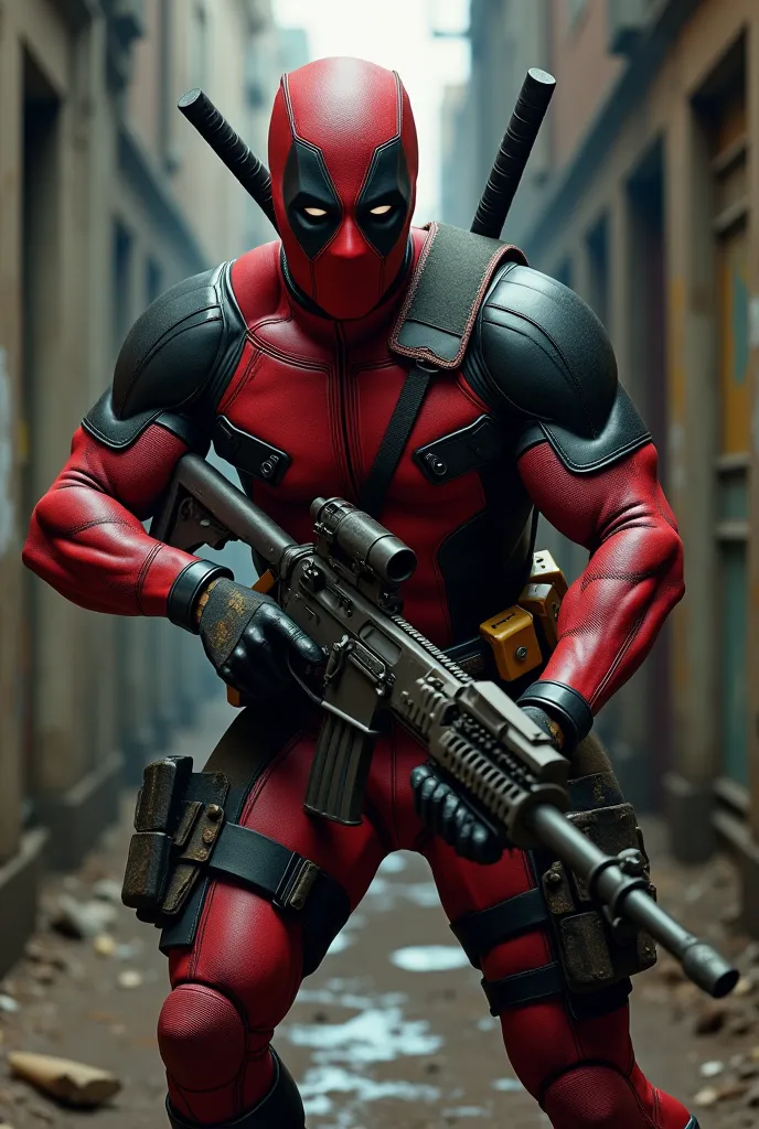 deadpool in attack mode