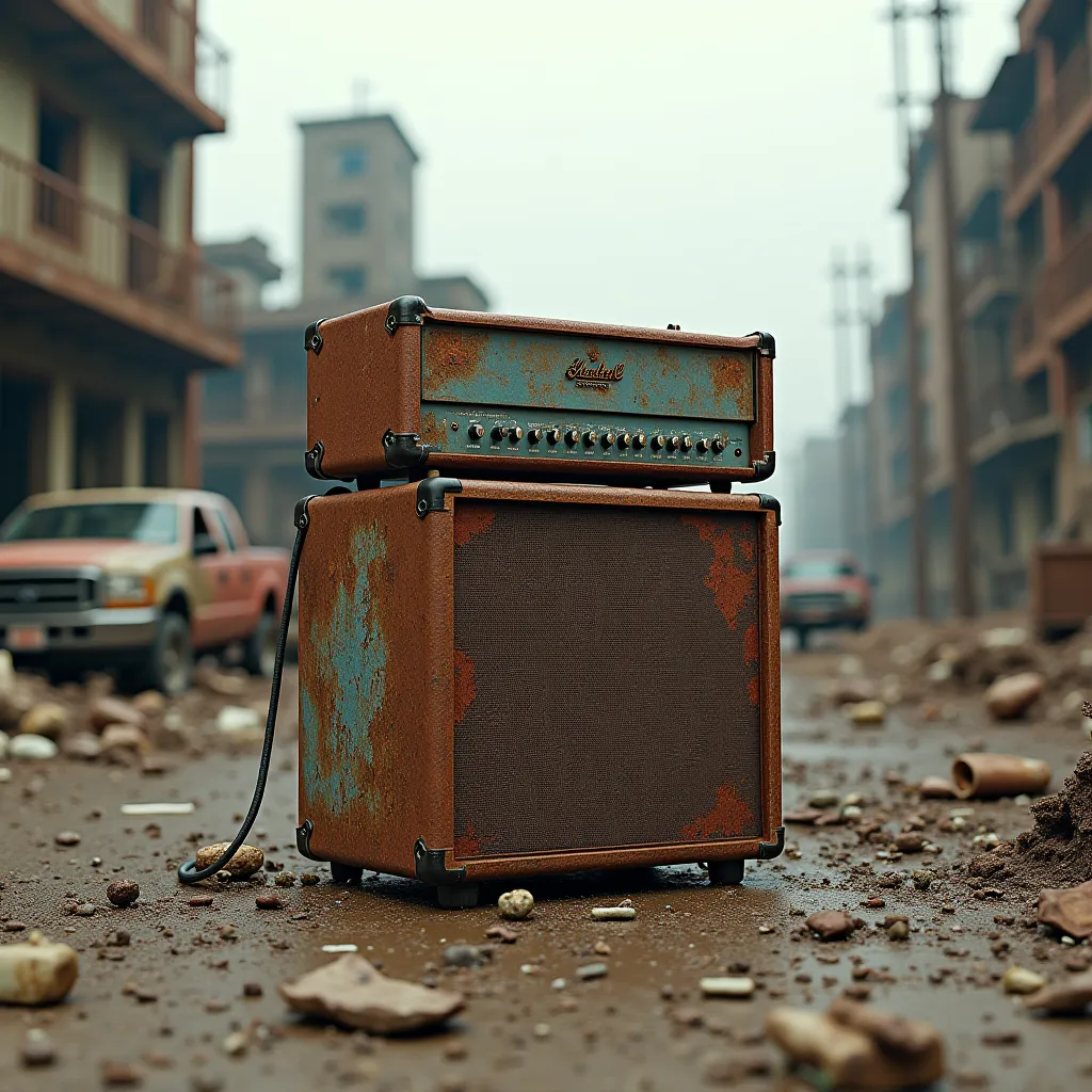 Rusty City and Rusty Street Guitar Amplifier