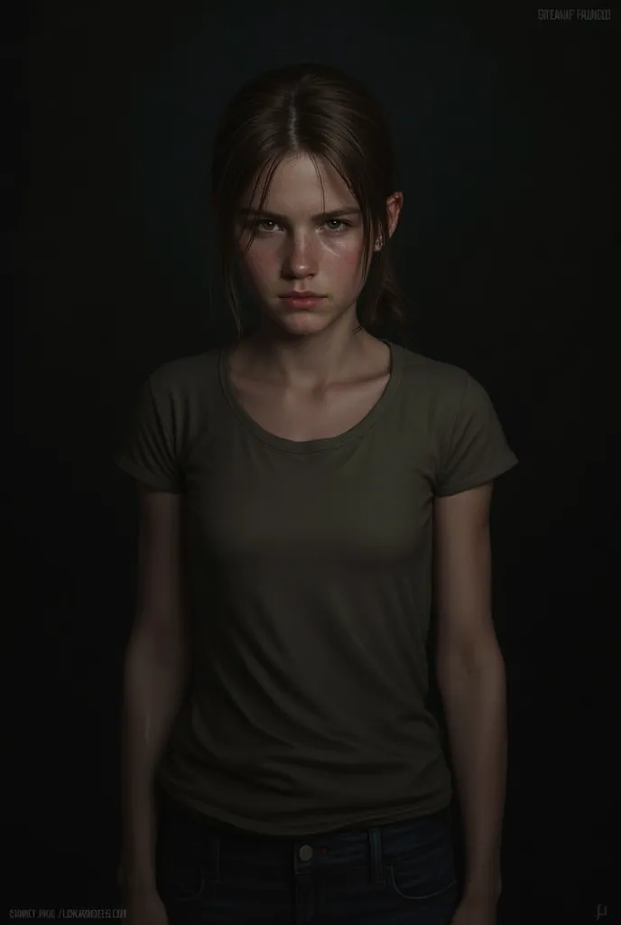 Ellie the last of us sem roupa 