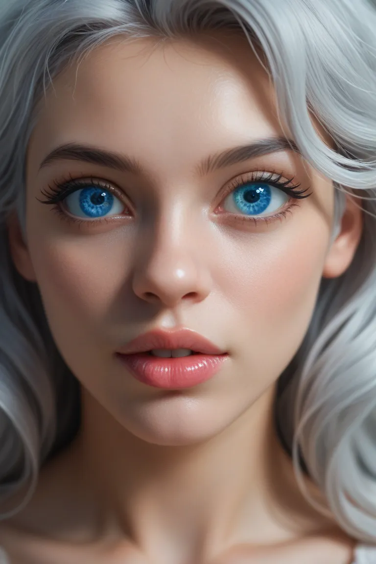 (Close-up of a better masterpiece :1.5)0.9], (Espace et astronautes :1.2) (Messy silver hair :1.1) (Xanthochromic heterochromia and blue eyes :1.2) (Casque spatial :1.0) (Étoiles colorées dans les yeux :1.0) (Un éclat rayonnant :1.1) ( Thick lips :0.9)